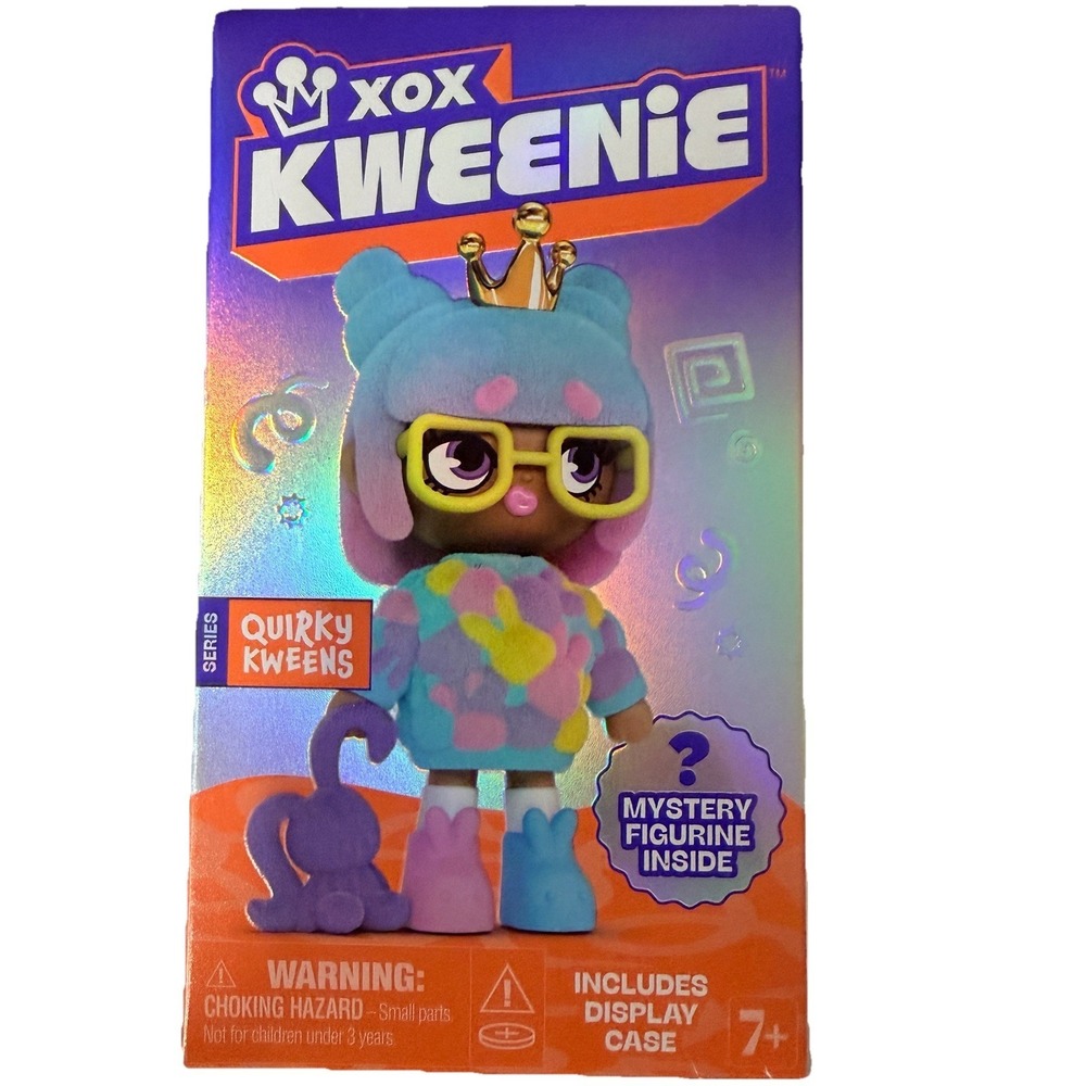 XOX KWEENiE - Series: Quirky Kweens - Mystery Figure - Includes Display Case!